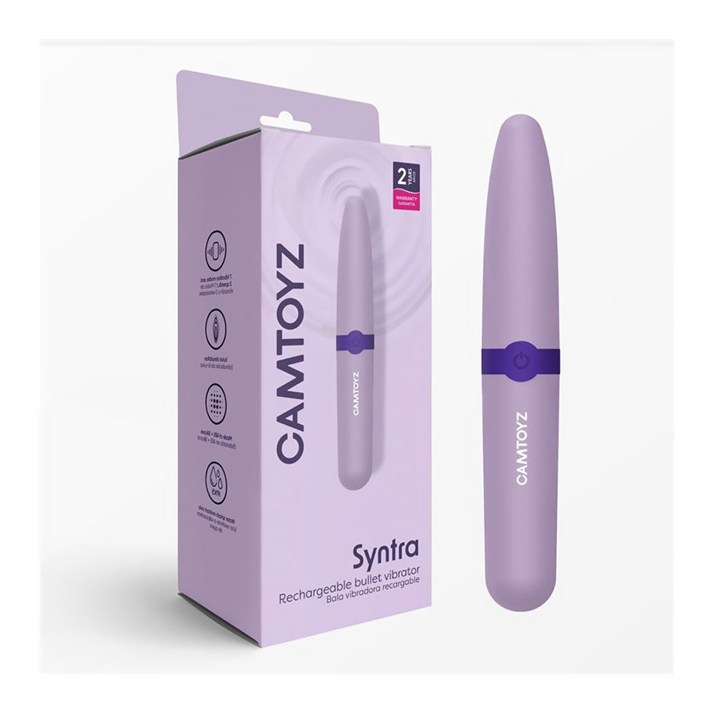 Camtoyz Syntra Rechargeable Bullet - Purple