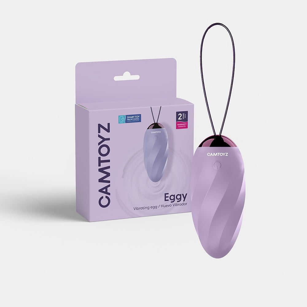 Camtoyz Eggy Vibrating Egg - Purple