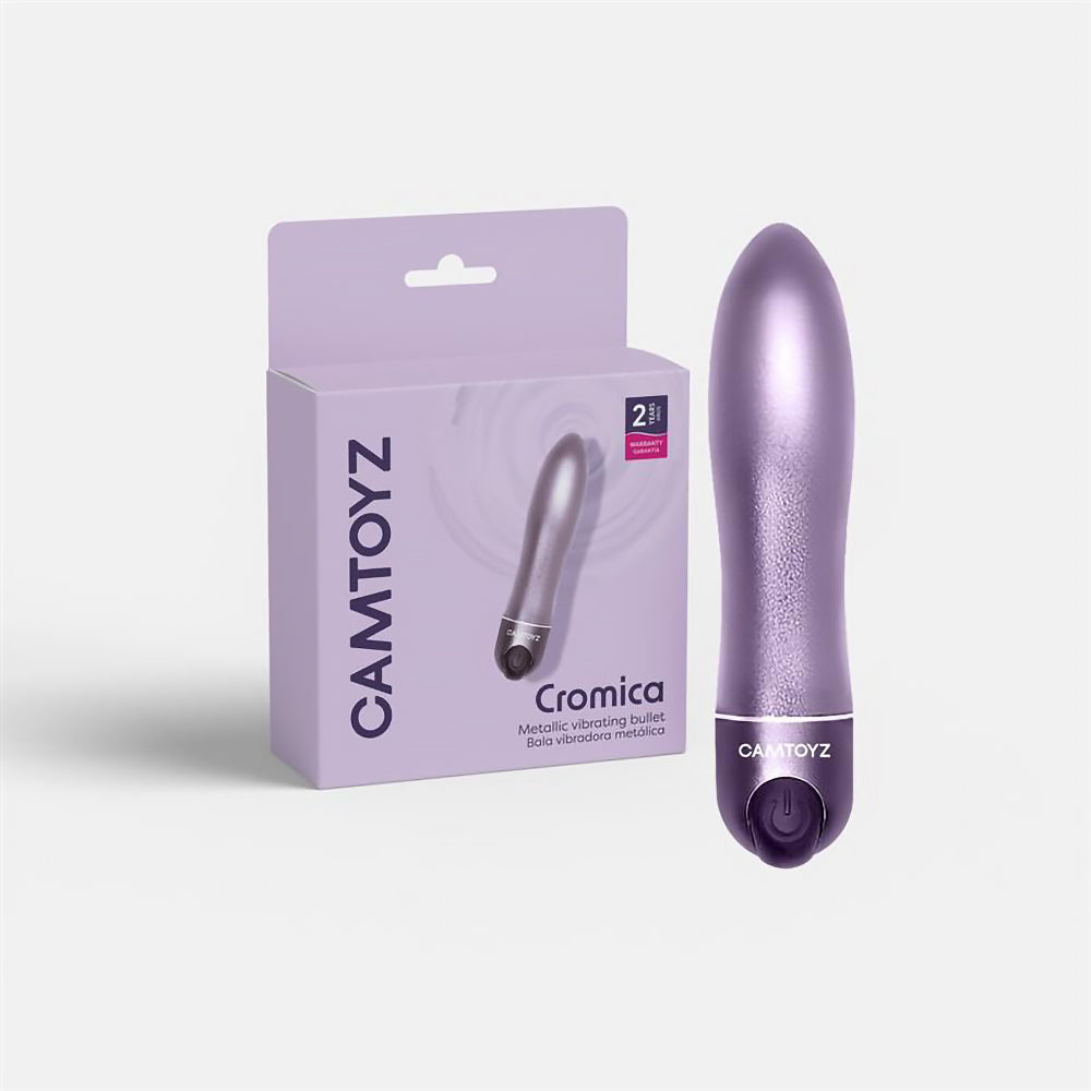 Camtoyz Cromica Vibrating Bullet - Metallic Purple