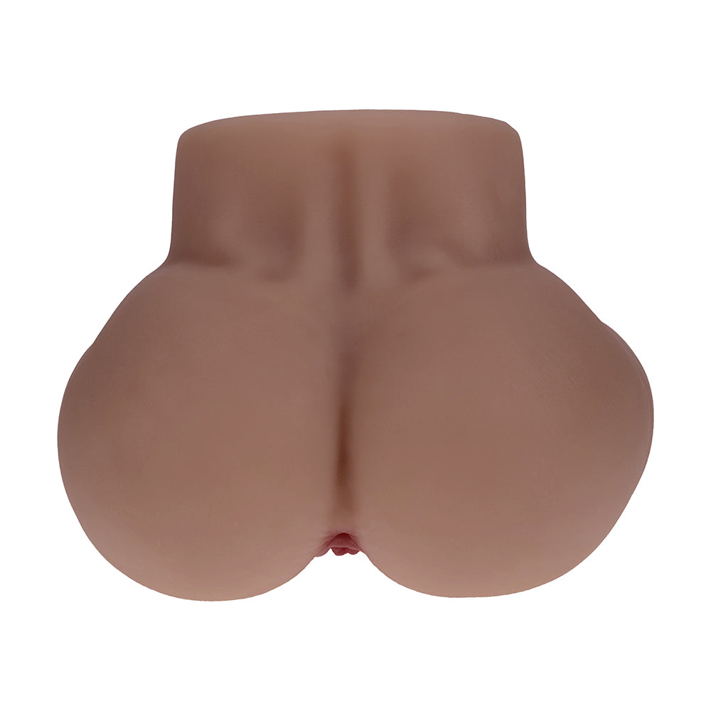 Shots Kaya Bloom Dual Entry Bodyforms Masturbator - Brown - 5.4 lbs.
