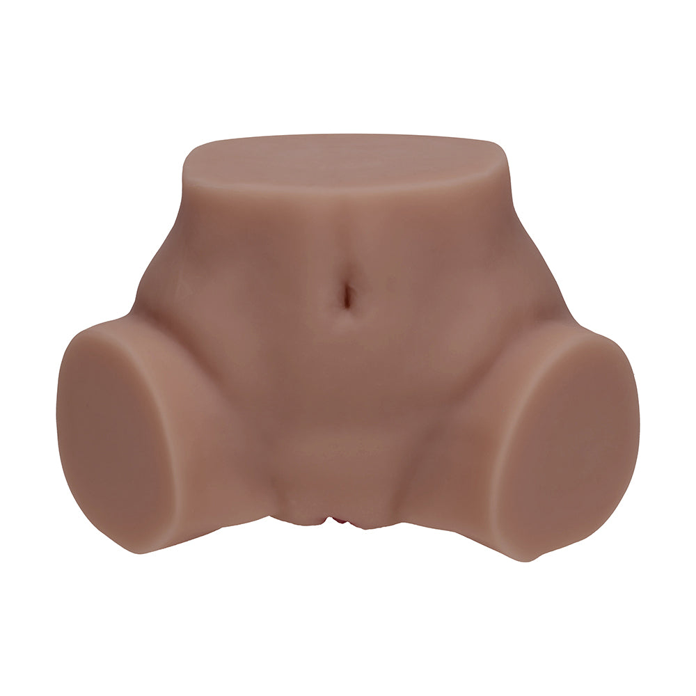 Shots Xkin Layla Love Dual Entry Masturbator - Brown - 7.7 lbs.