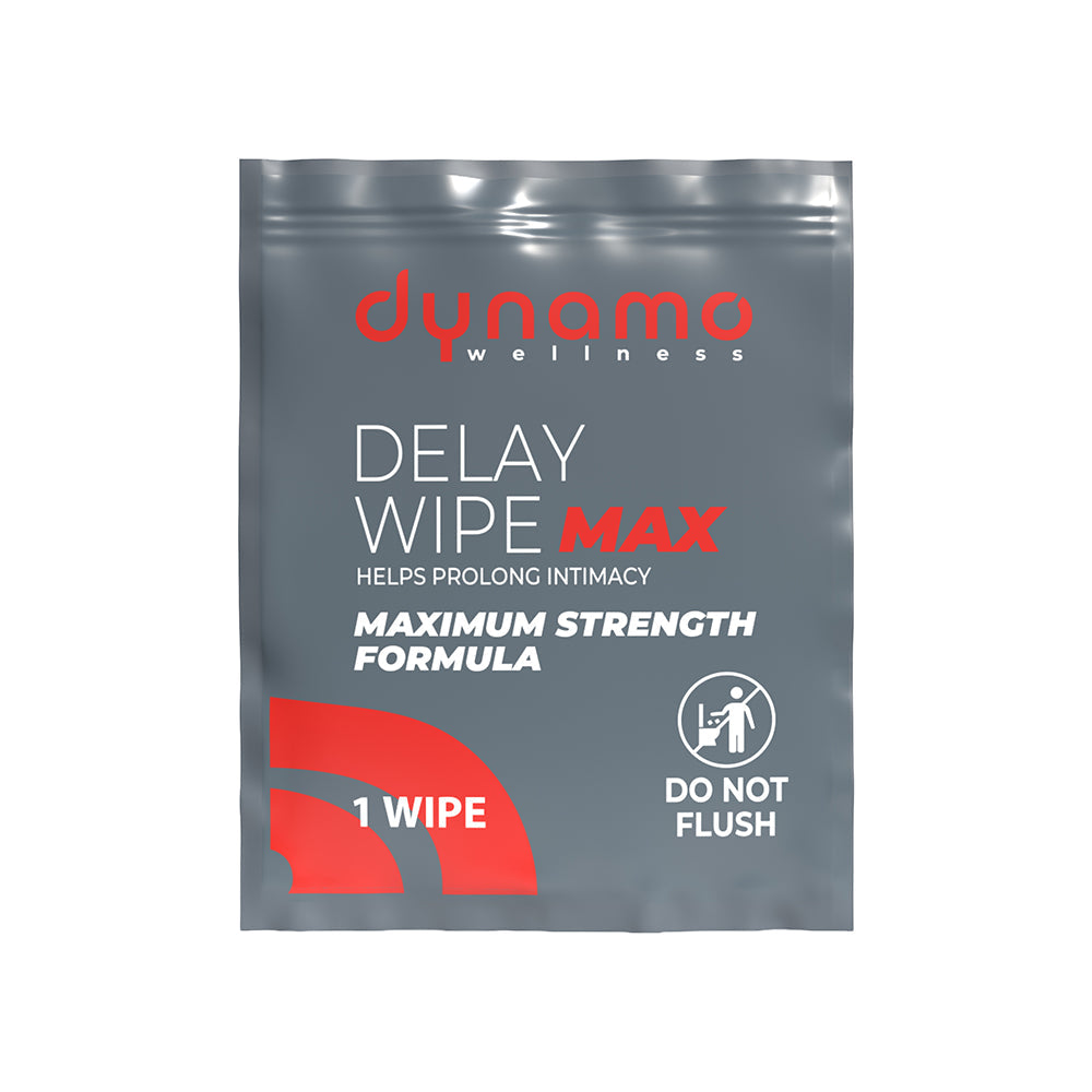 Dynamo Wellness Maximum Strength Delay Wipe 7.5% - 36 Pack