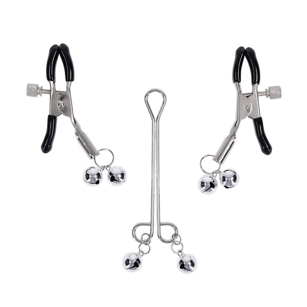 Shadow Bell Nipple and Clit Jewelry