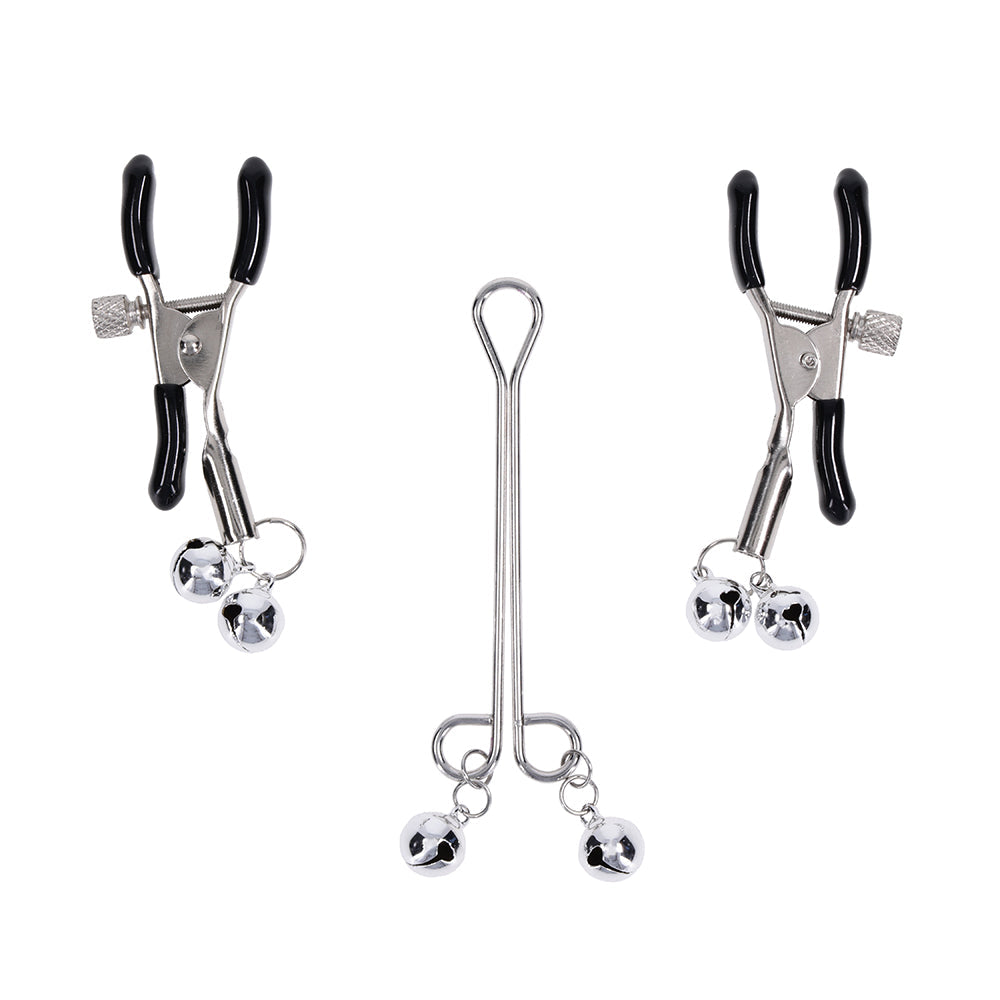 Shadow Bell Nipple and Clit Jewelry