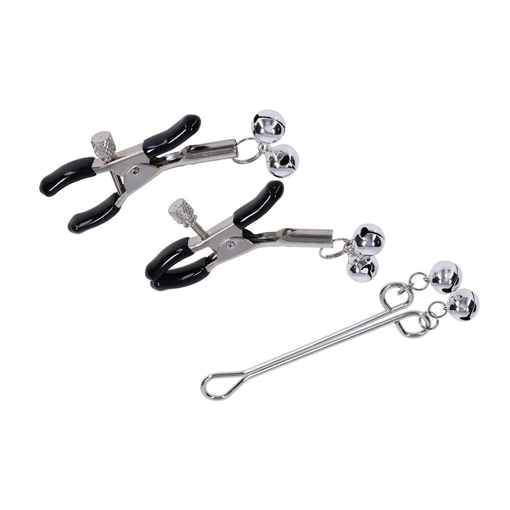 Shadow Bell Nipple and Clit Jewelry