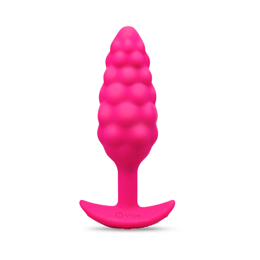b-Vibe Bump Texture Plug - Pink