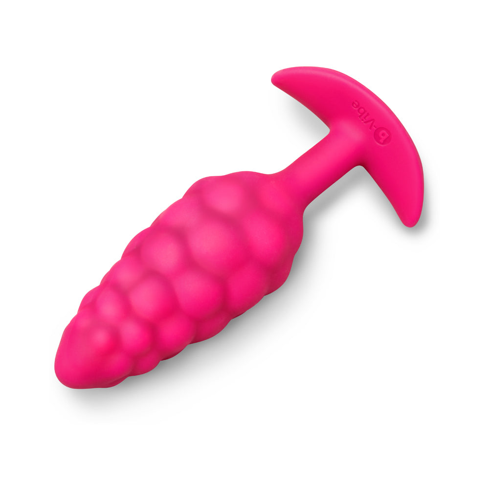 b-Vibe Bump Texture Plug - Pink