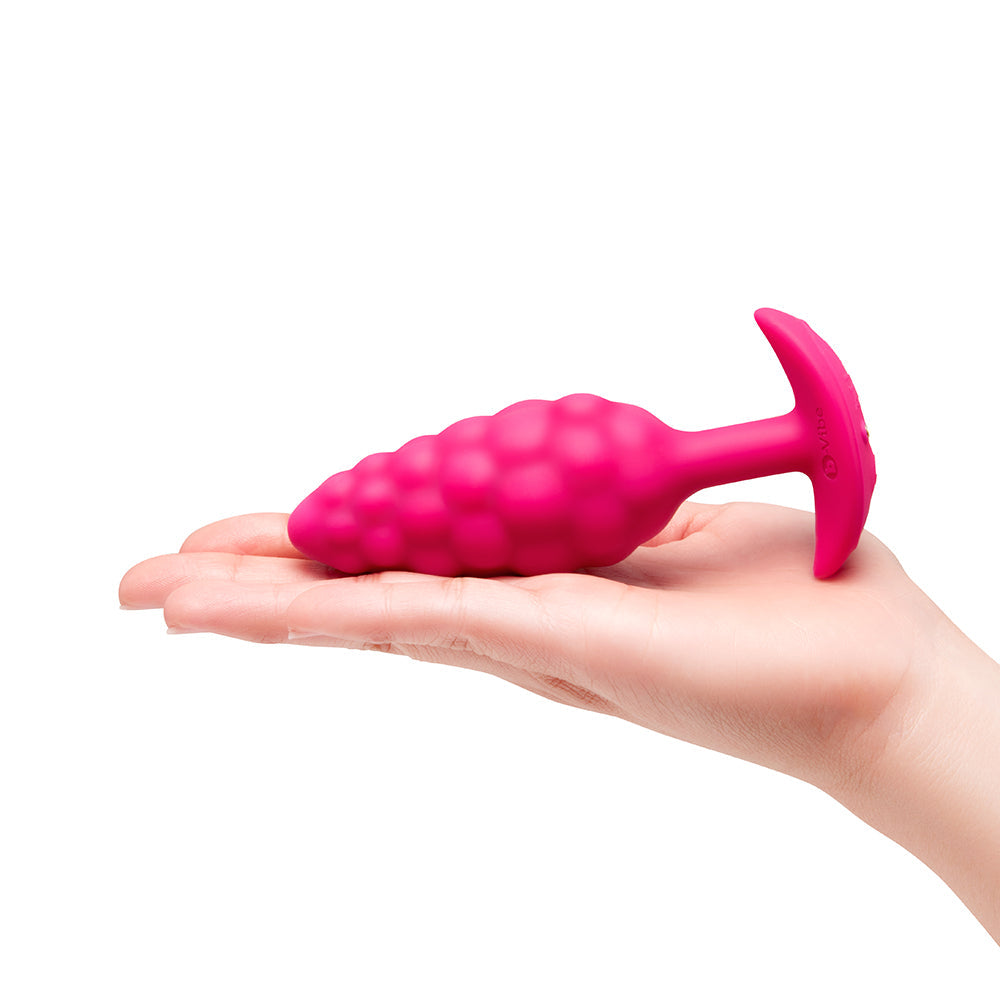 b-Vibe Bump Texture Plug - Pink