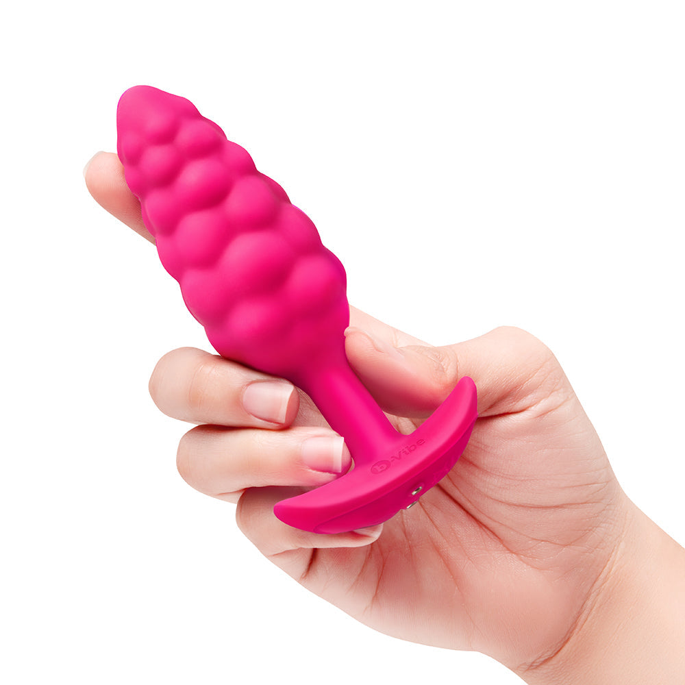 b-Vibe Bump Texture Plug - Pink