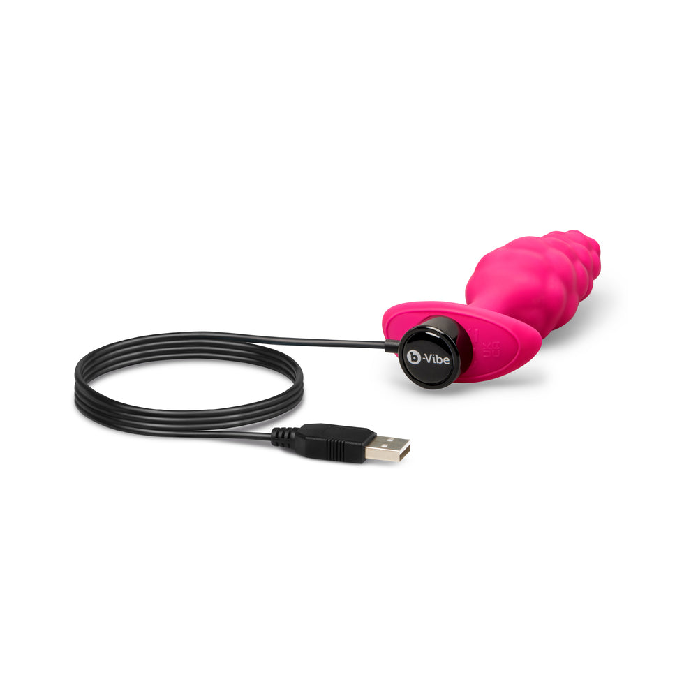 b-Vibe Bump Texture Plug - Pink