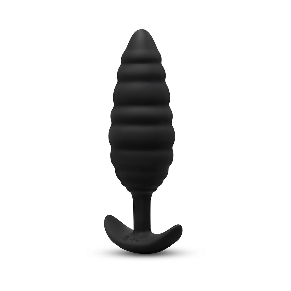 b-Vibe Twist Texture Plug - Black