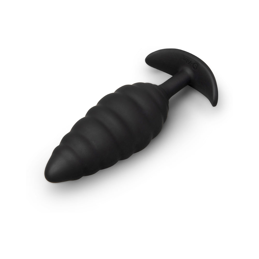 b-Vibe Twist Texture Plug - Black