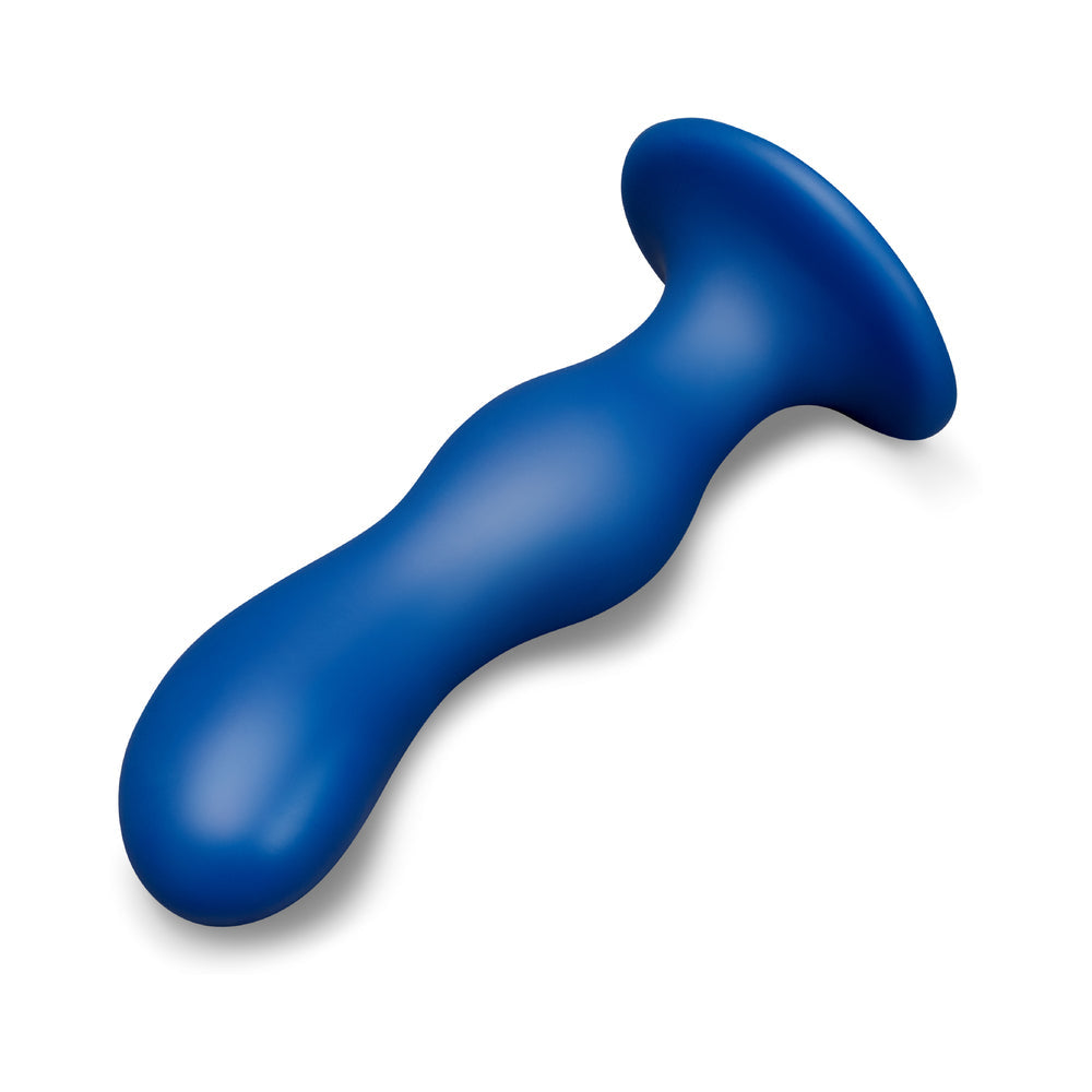 b-Vibe Milk 8.5 Inch Curved XXL Anal Trainer with Tapered Tip and Suction Cup
