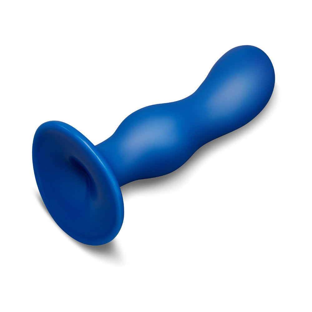 b-Vibe Milk 8.5 Inch Curved XXL Anal Trainer with Tapered Tip and Suction Cup