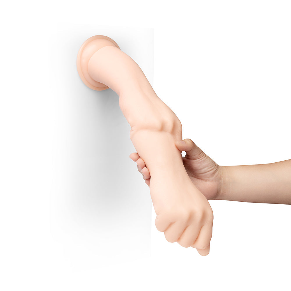 b-Vibe Fists 14.5 Inch Fist-Style Realistic XXL Dildo with Suction Cup