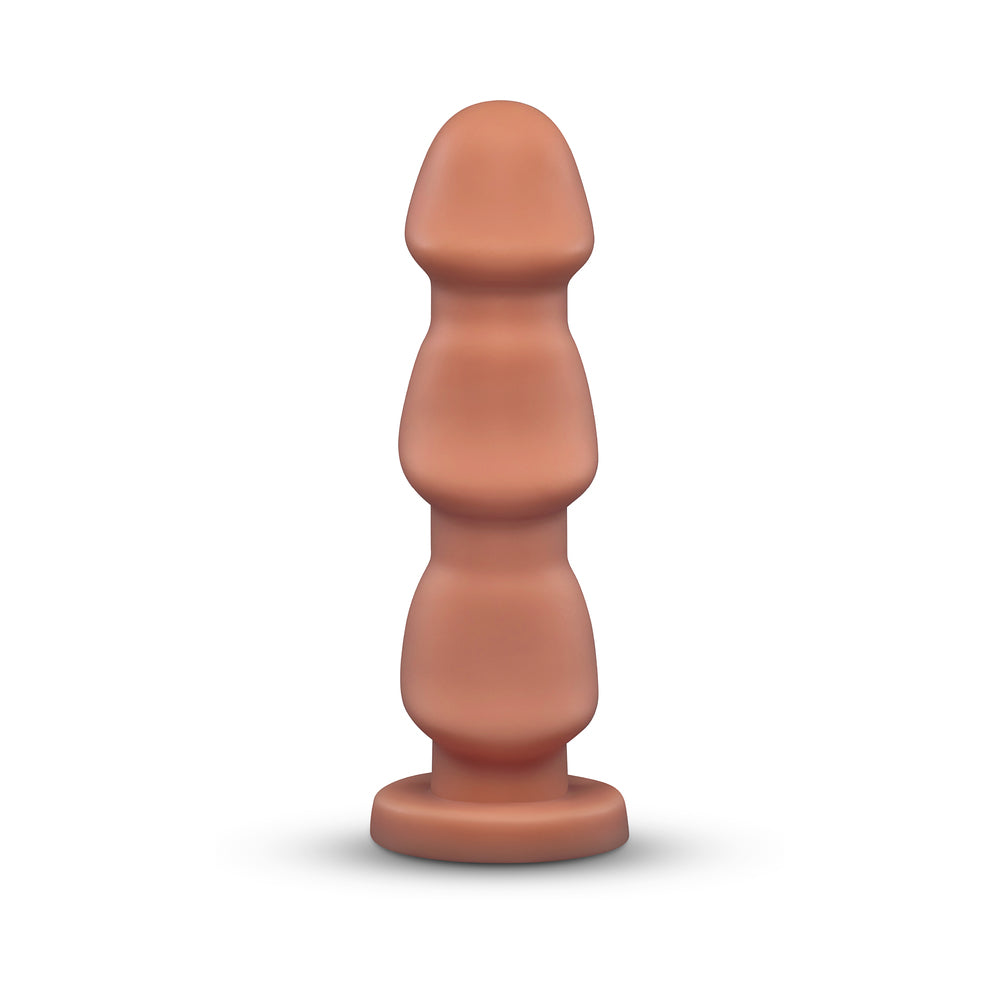 b-Vibe Headz 10.5 Inch Multi-Bulb XXL Dildo with Flared Base
