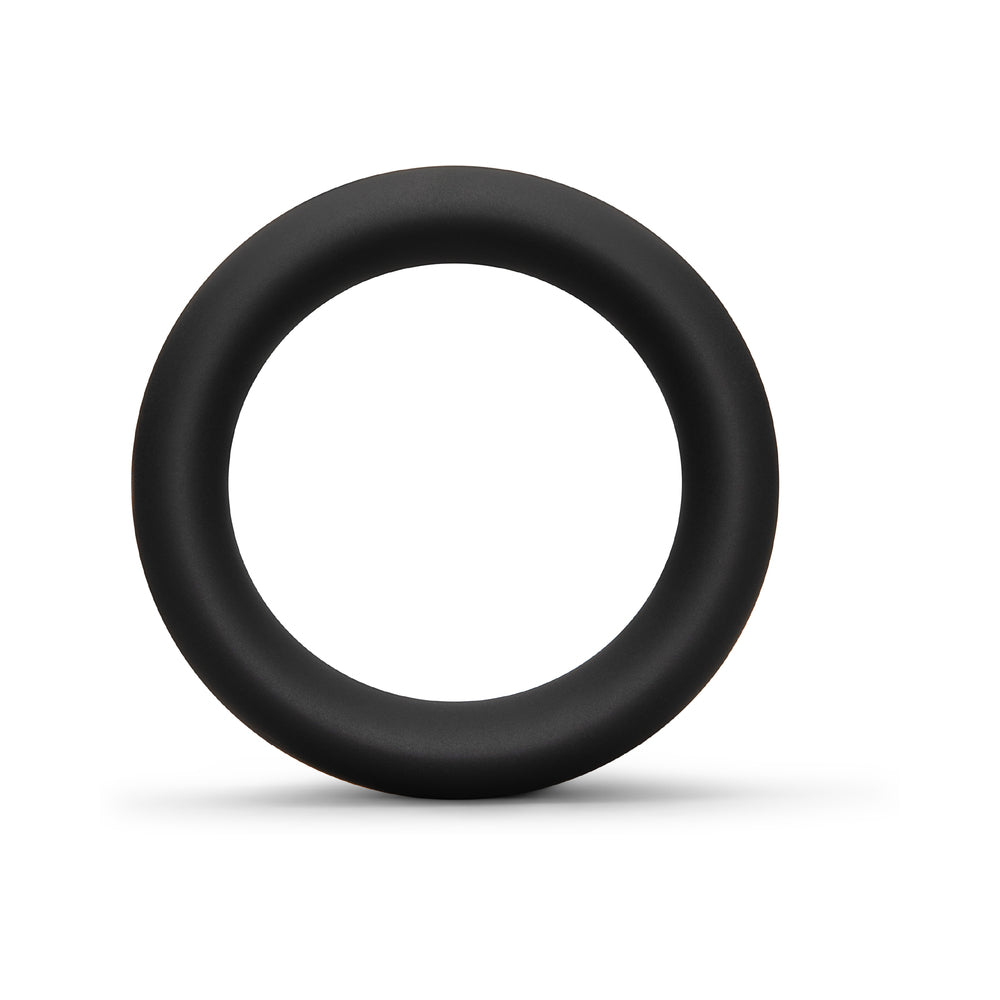 b-Vibe Snug Ring 45 mm Soft Stretch Silicone Secure Fit Cock Ring - Black