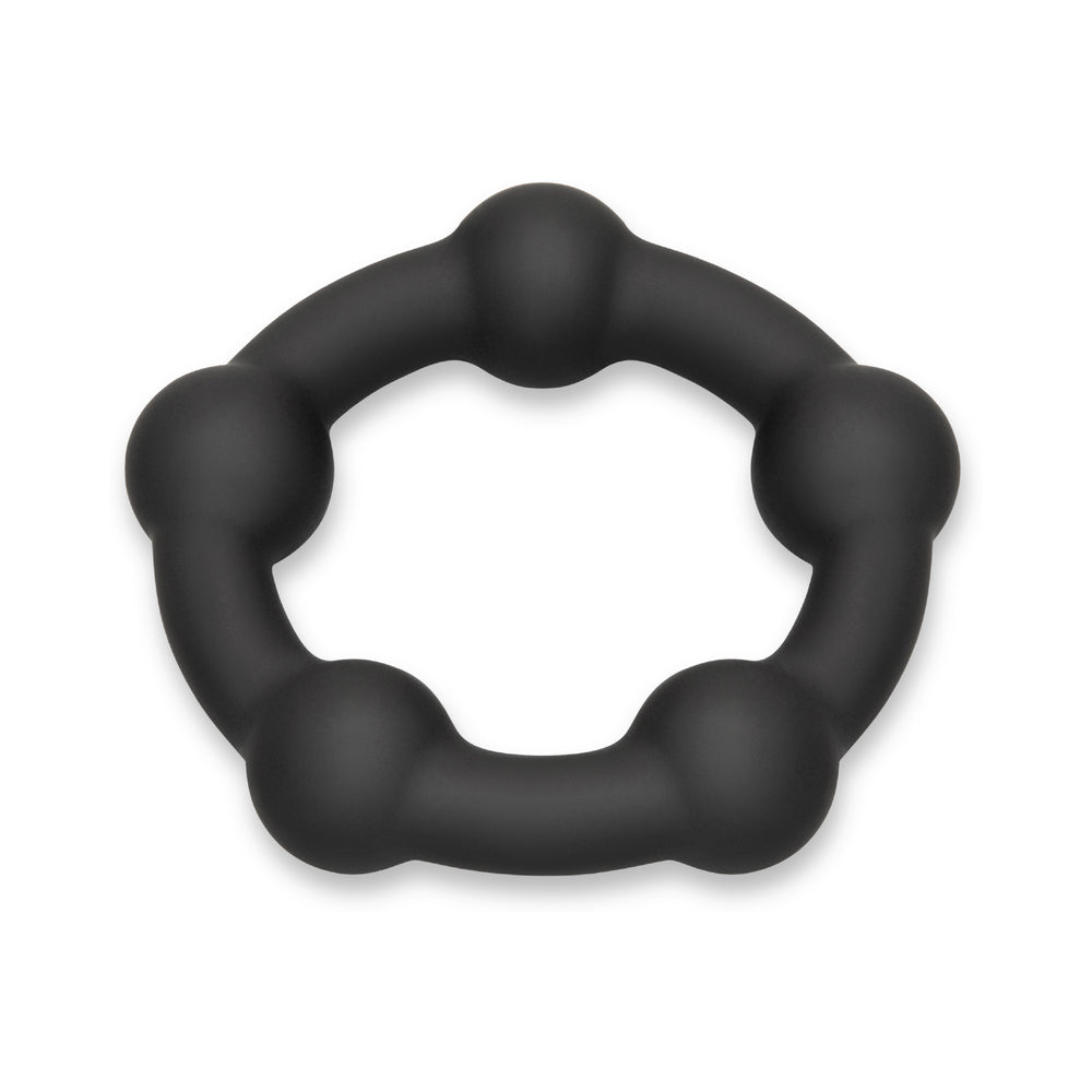 b-Vibe Snug Ring Orbit Soft Stretch Silicone Secure Fit Nubby Cock Ring