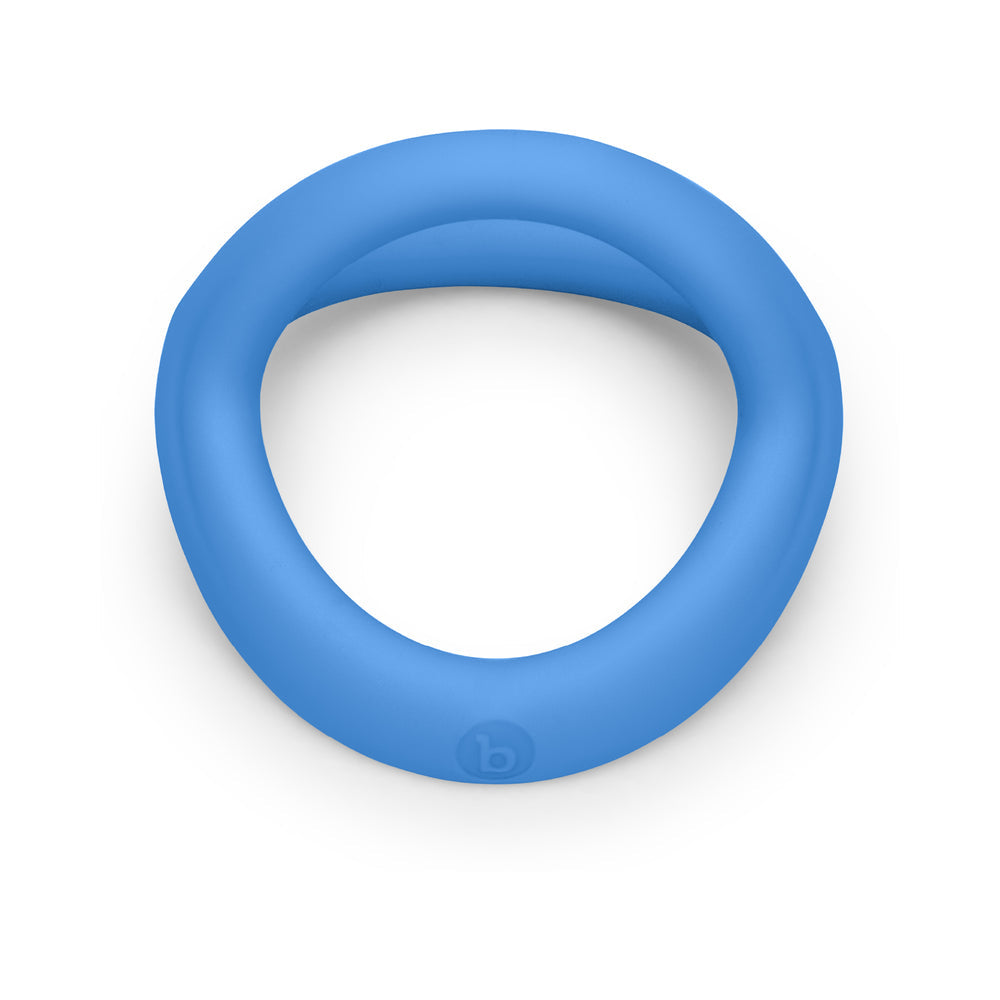 b-Vibe Snug Ring Tri-Sling Soft Stretch Silicone Cock-and-Ball Sling