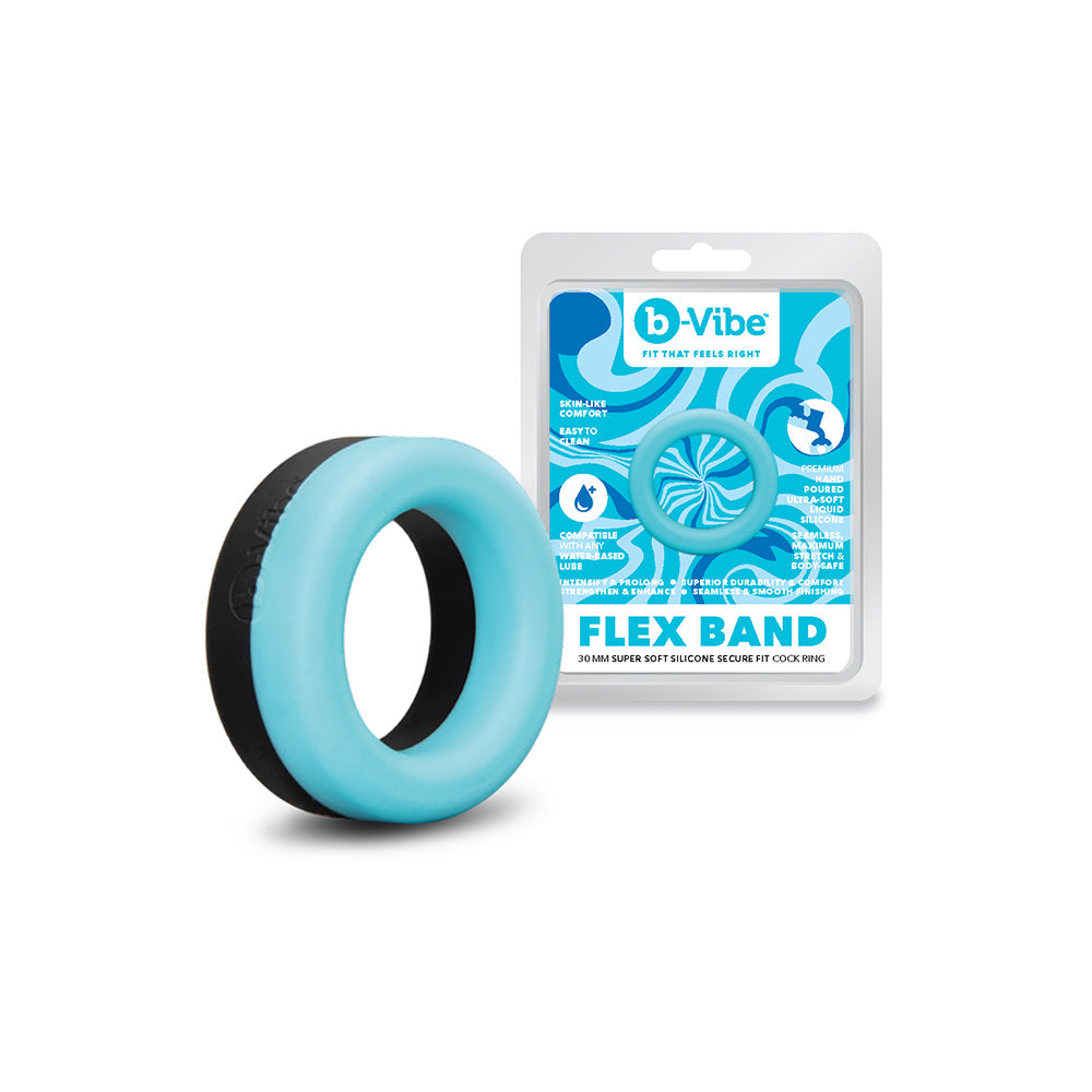 b-Vibe Flex Band 30 mm Super Soft Silicone Secure Fit Cock Ring