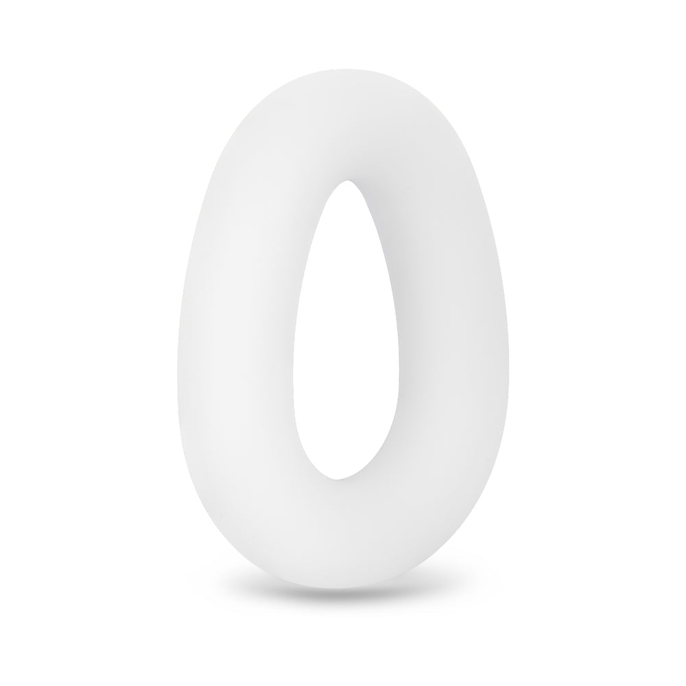b-Vibe Flex Ring Loop Super Soft Silicone Secure Fit Cock Ring- Clear