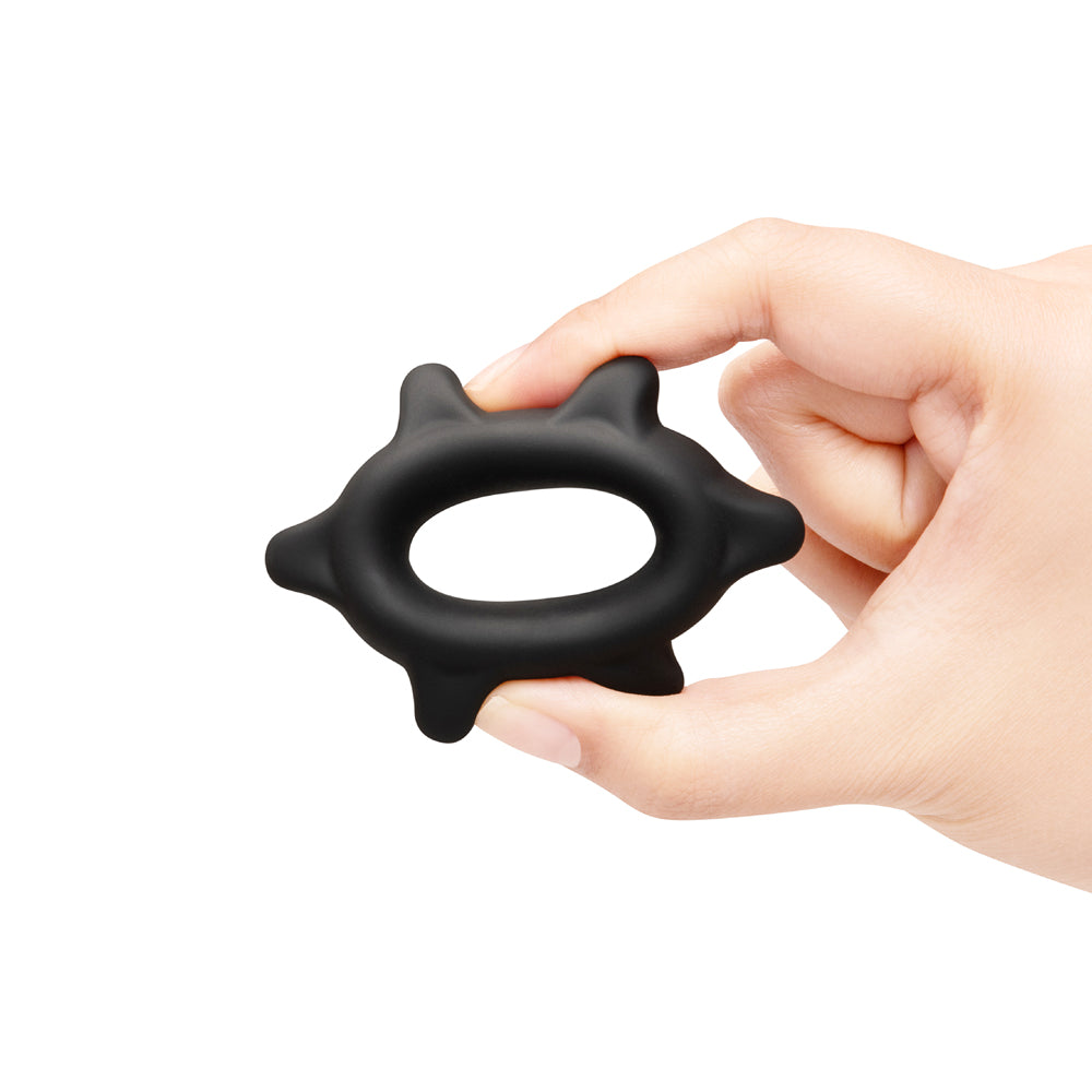 b-Vibe Flex Ring Spike Super Soft Silicone Secure Fit Cock Ring