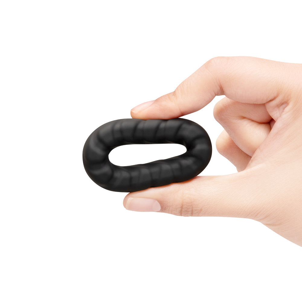 b-Vibe Flex Ring Tread Super Soft Silicone Secure Fit Cock Ring