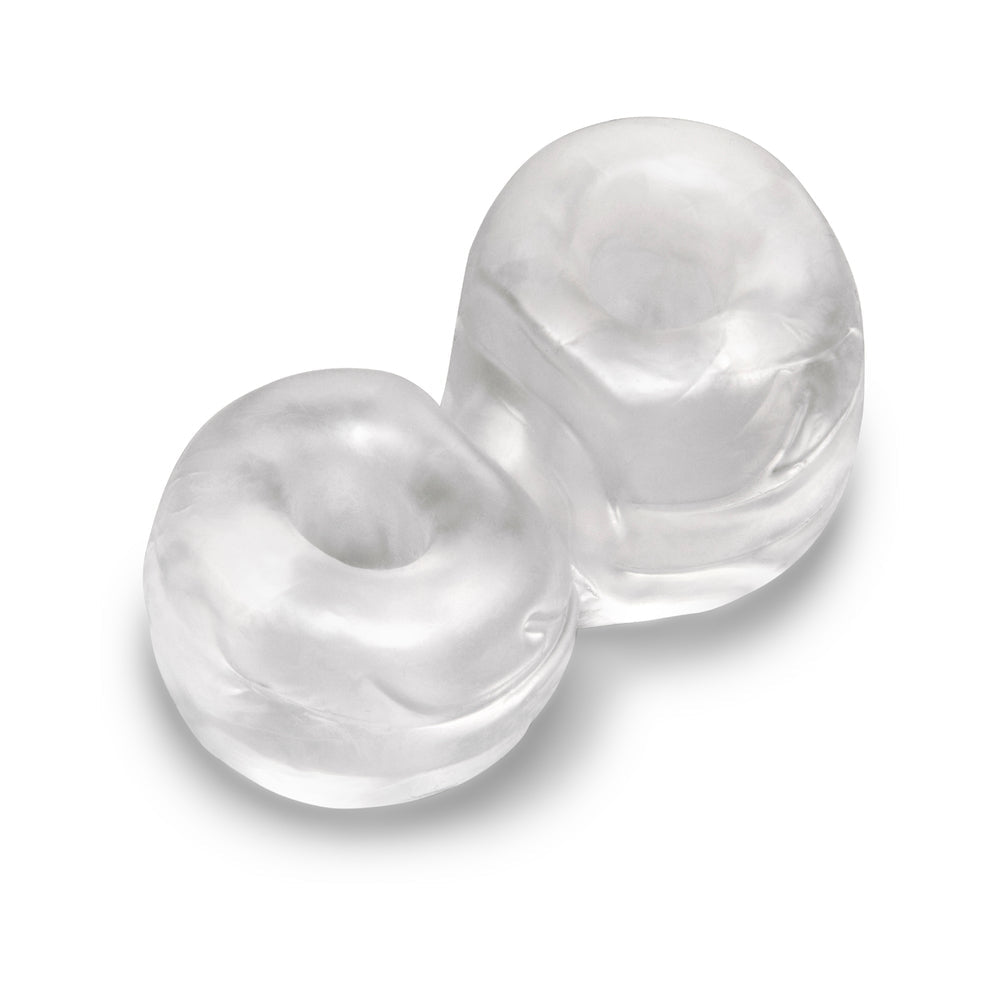 b-Vibe Stretch-Tech Double Barrel Flexible Secure Fit Cock Ring