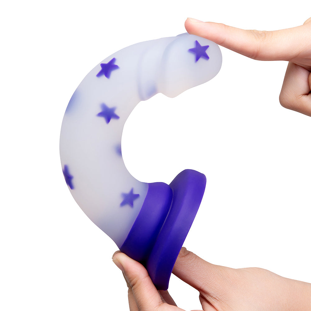 Together 6" Starfloat Bliss Dildo - Purple