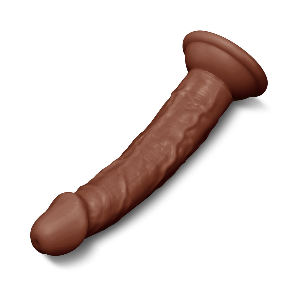 Together 6.75" Realistic Dildo - Dark