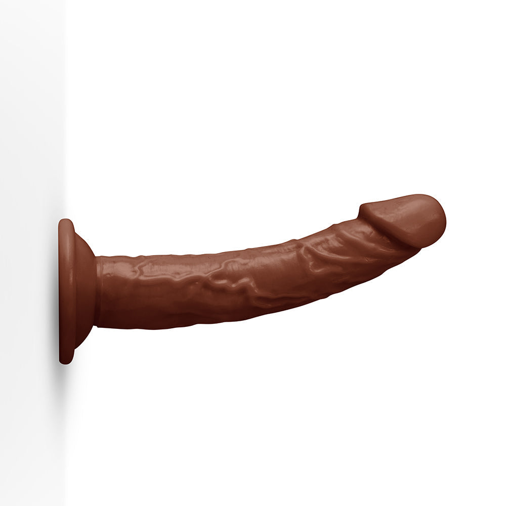 Together 6.75" Realistic Dildo - Dark
