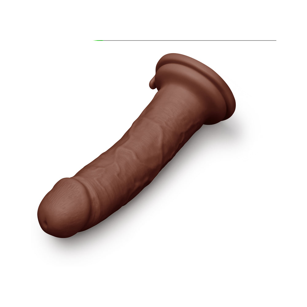 Together 8.5" Realistic Dildo - Dark
