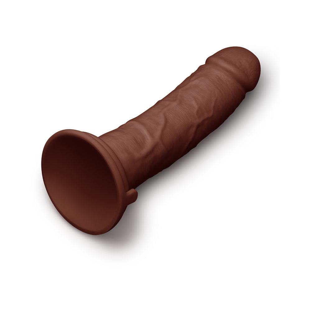 Together 8.5" Realistic Dildo - Dark