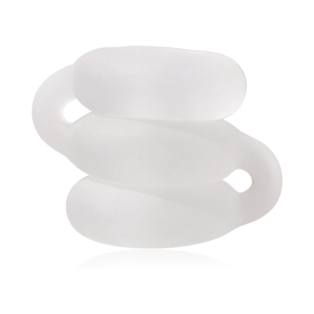 Perfect Fit Triple Donut Ring - Clear