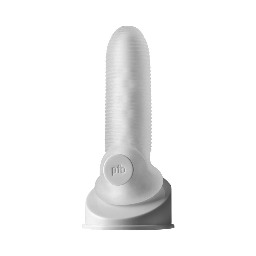 Perfect Fit Fat Boy Micro Ribbed Sheath 5.5" - Clear