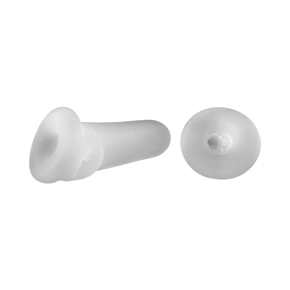 Perfect Fit Fat Boy Micro Ribbed Sheath 6.5" - Clear