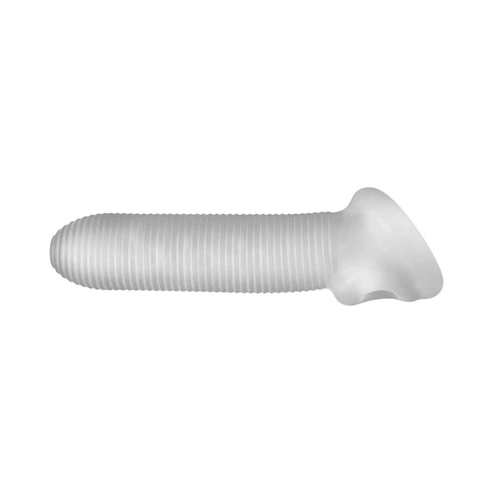 Perfect Fit Fat Boy Micro Ribbed Sheath 6.5" - Clear