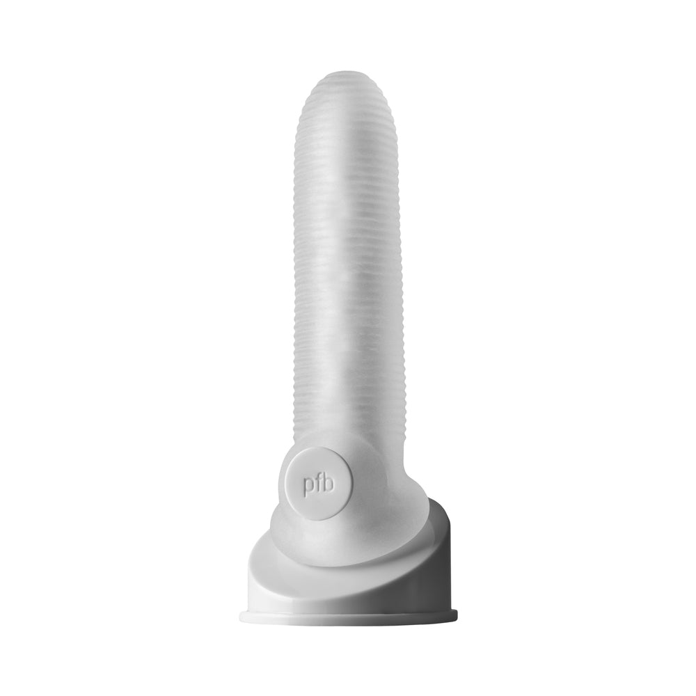 Perfect Fit Fat Boy Micro Ribbed Sheath 6.5" - Clear