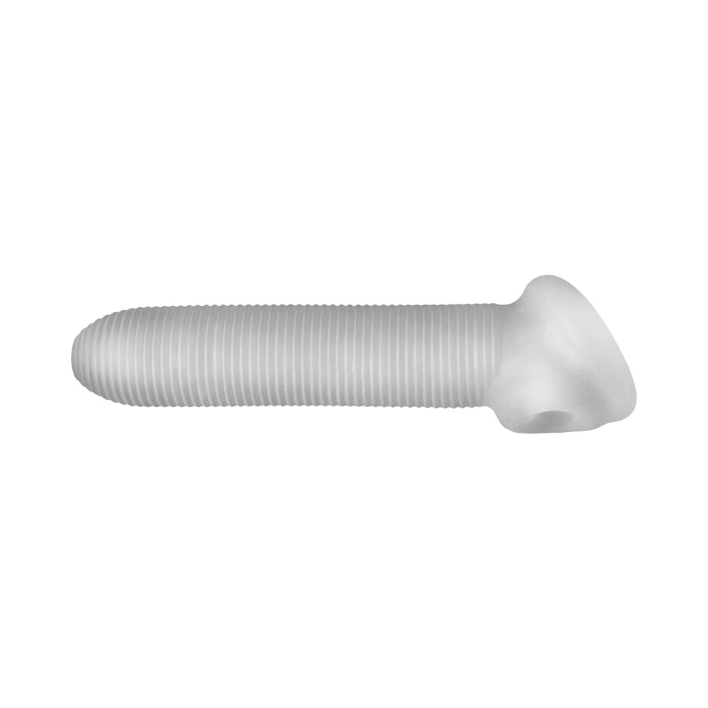 Perfect Fit Fat Boy Micro Ribbed Sheath 7.5" - Clear