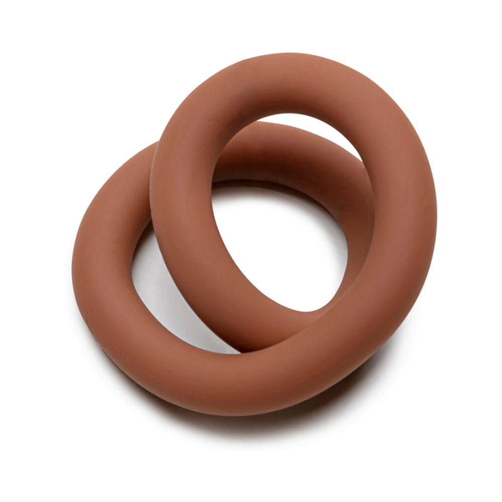 Perfect Fit Hefty Wrap Ring 9" Silicone - Tan