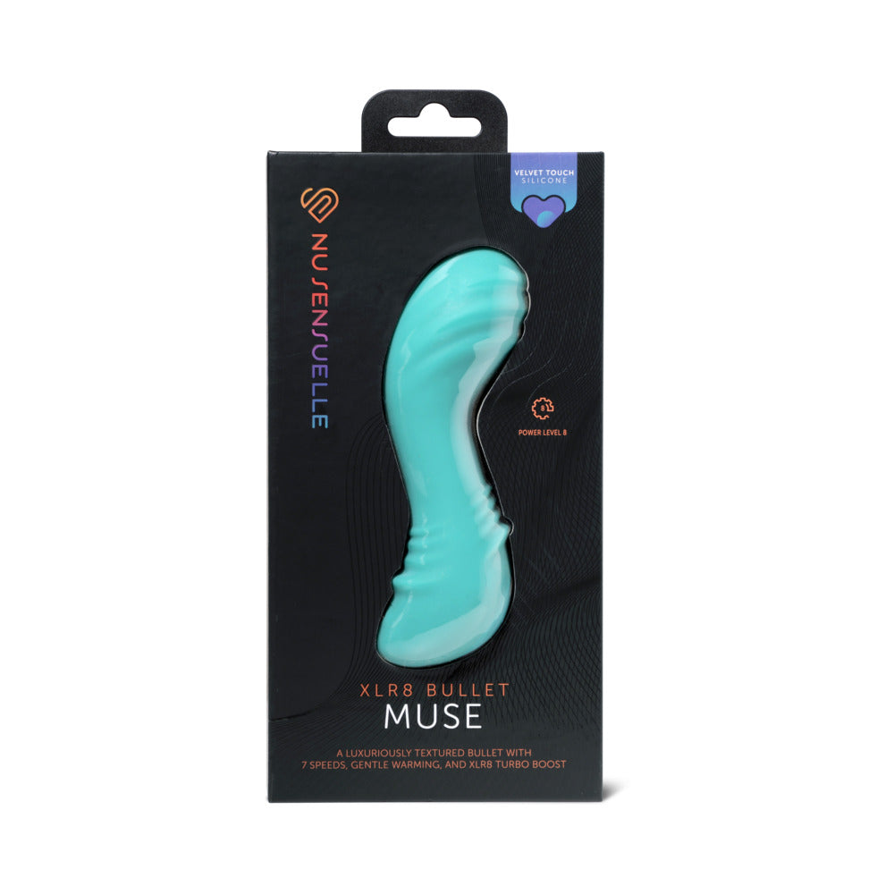 Nu Sensuelle Muse XLR8 Bullet with Heat-Blue