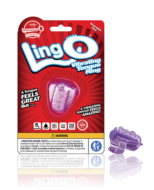 Screaming O LingO Vibrating Tongue Ring