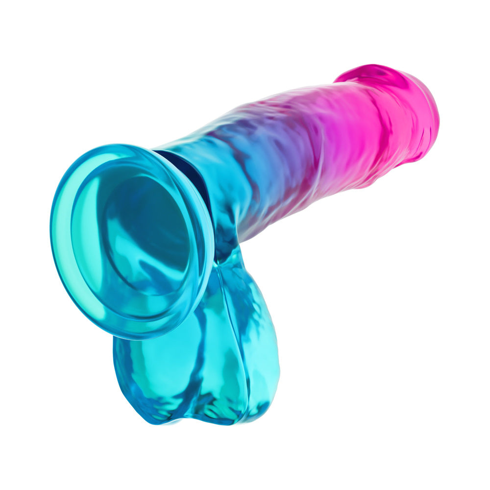 Blush B Yours Plus 6.75" Candy Colored Dildo - Multi Colors