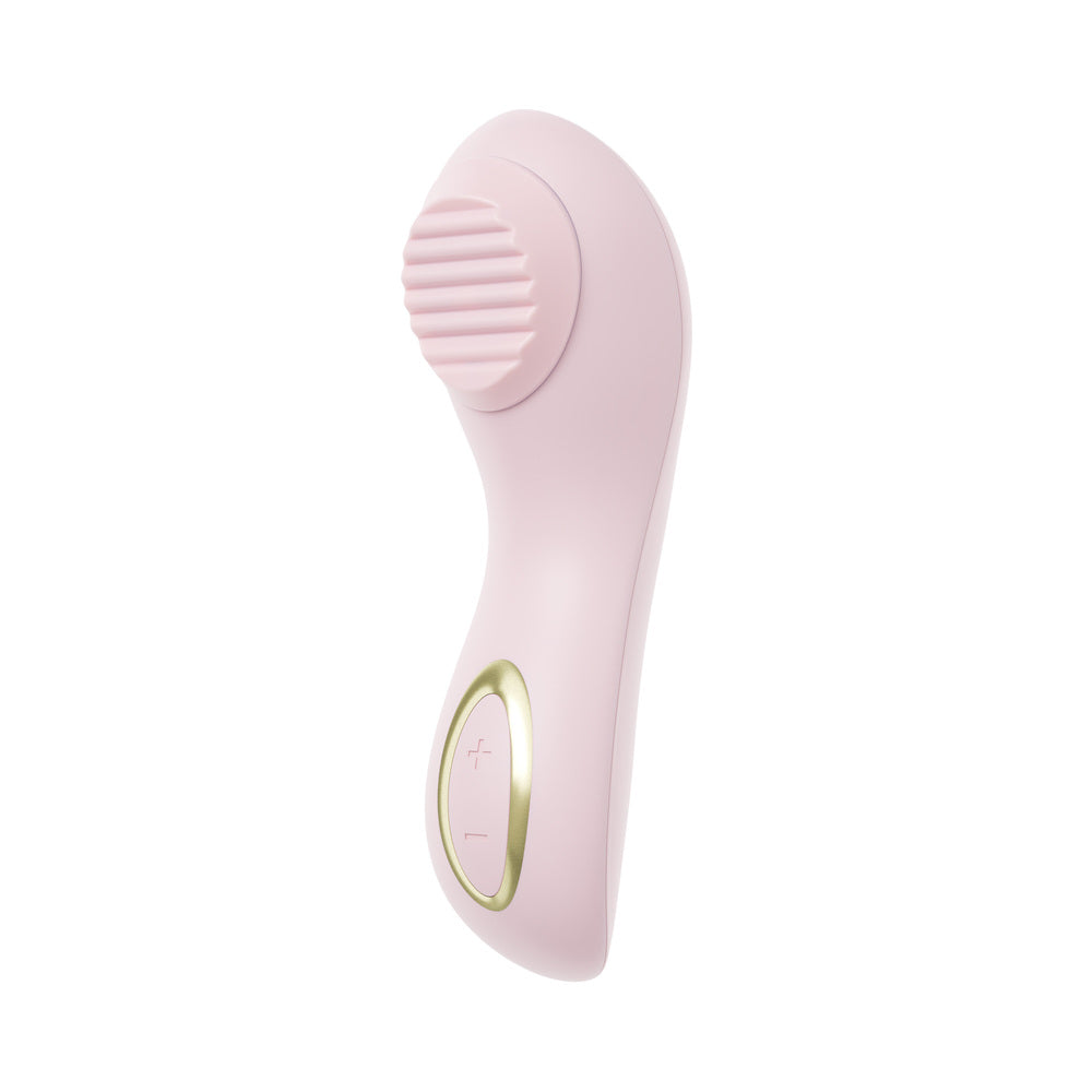 Blush Dahlia Rotating Stimulating Personal Massager - Pink