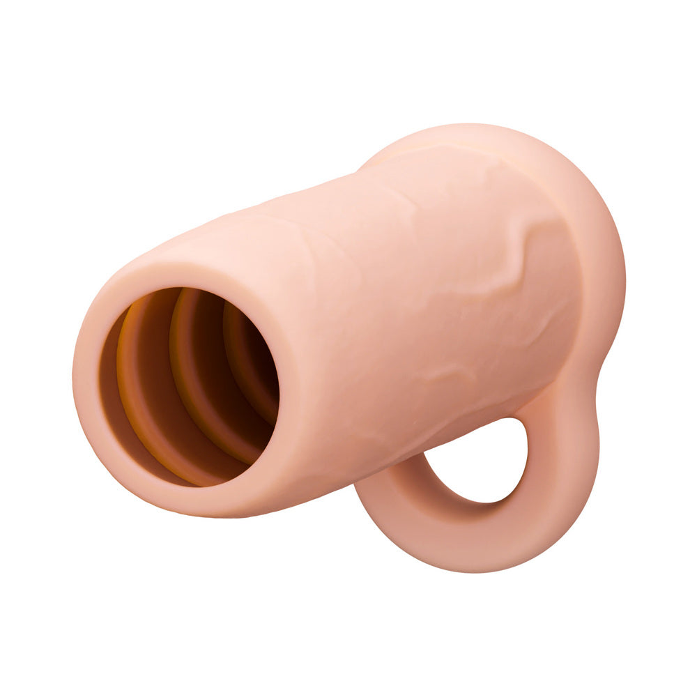 Blush Performance 3.5" Enhancement Sleeve - Beige