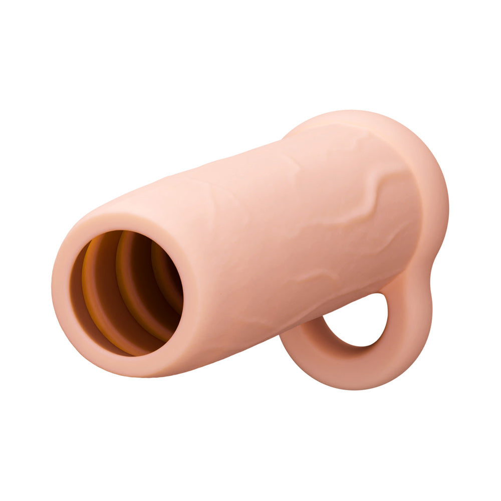 Blush Performance 4.25" Enhancement Sleeve - Beige