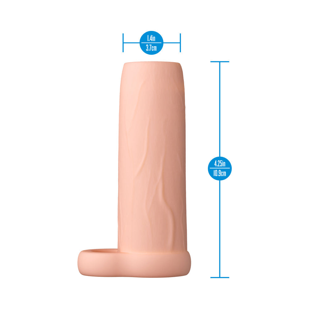Blush Performance 4.25" Enhancement Sleeve - Beige