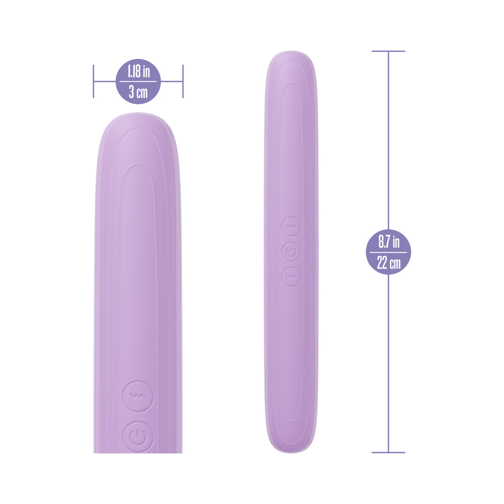 Play With Me Double Ended Vibrator - Purple