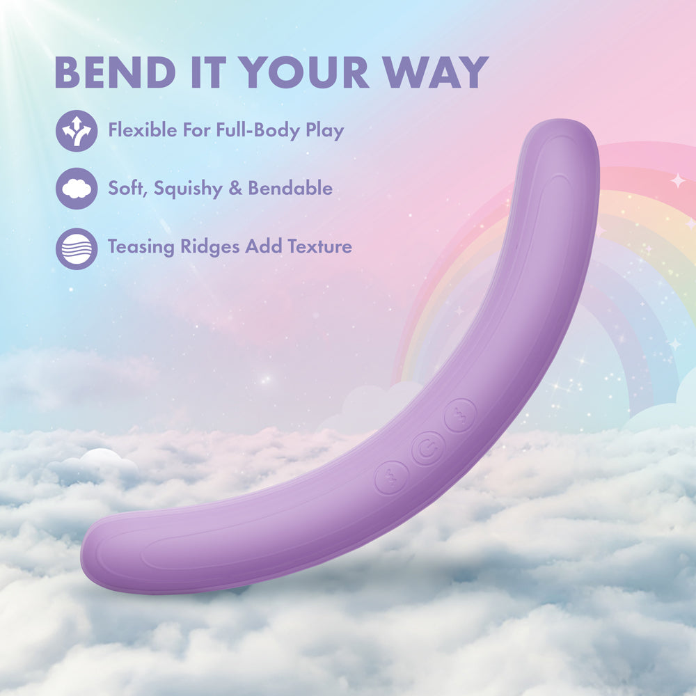 Play With Me Double Ended Vibrator - Purple