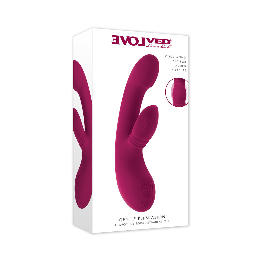 Evolved Gentle Persuasion - Burgundy